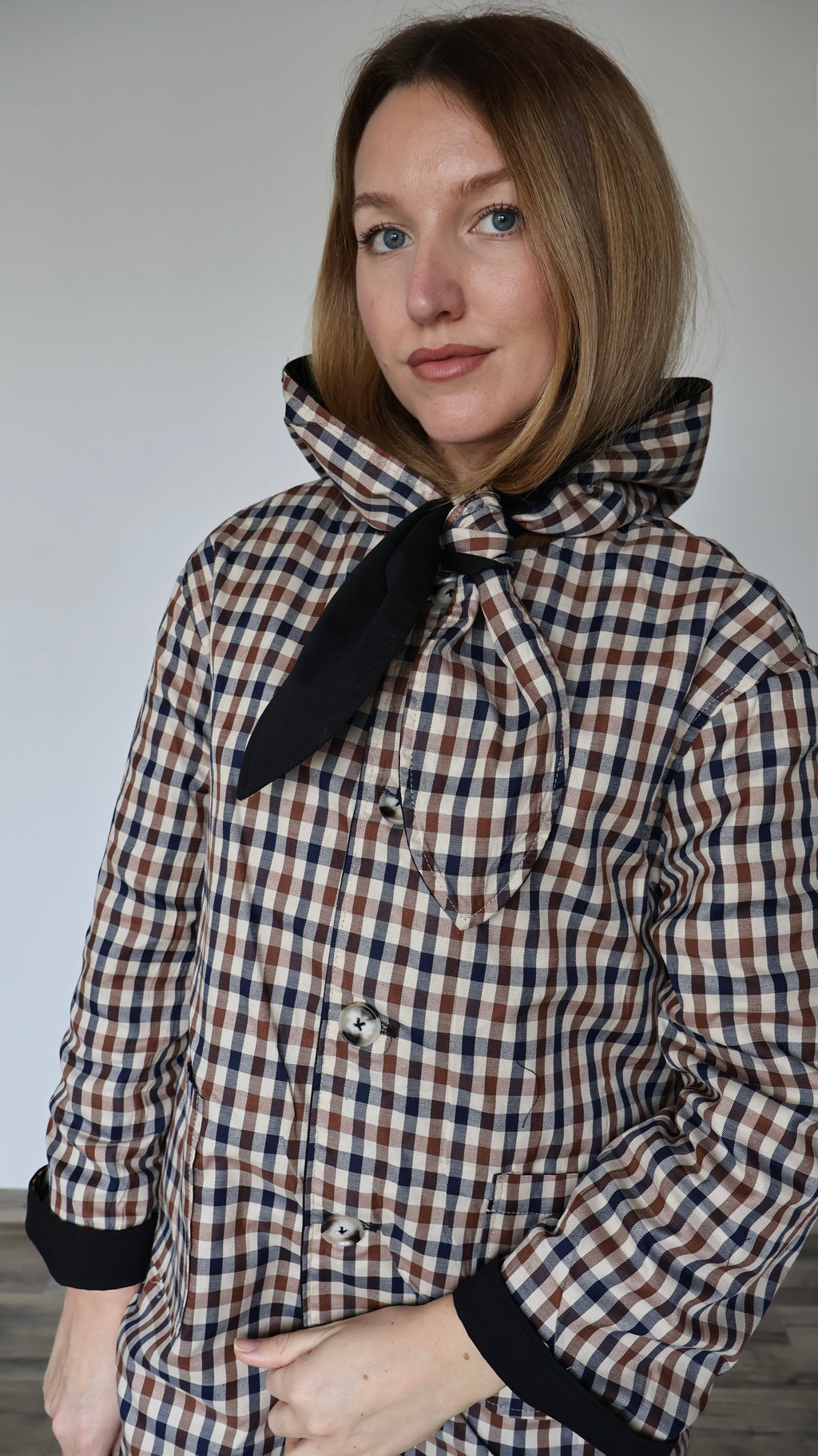 Veste "Oxford" à Col XL