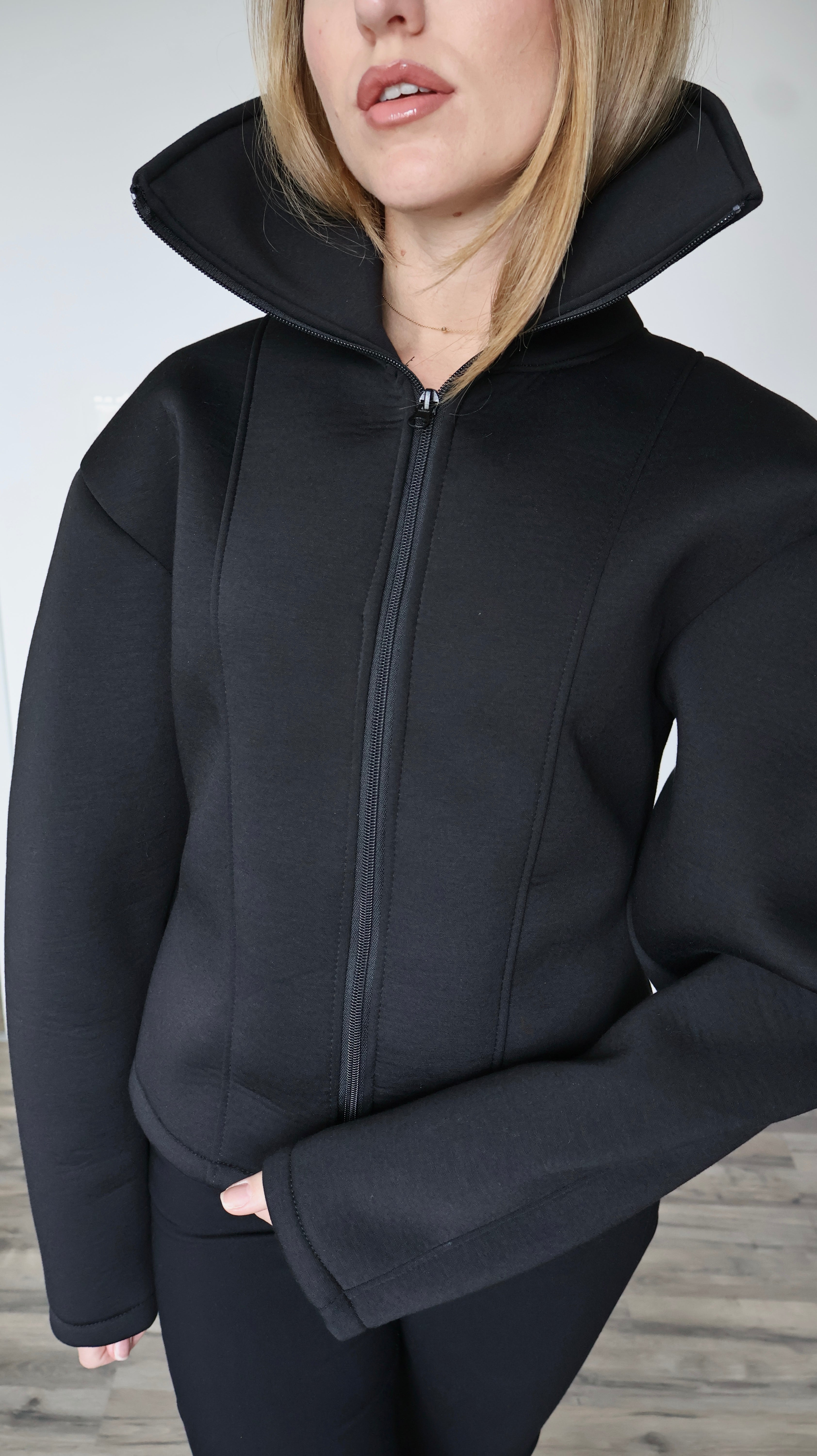 Veste elona effet Néoprène