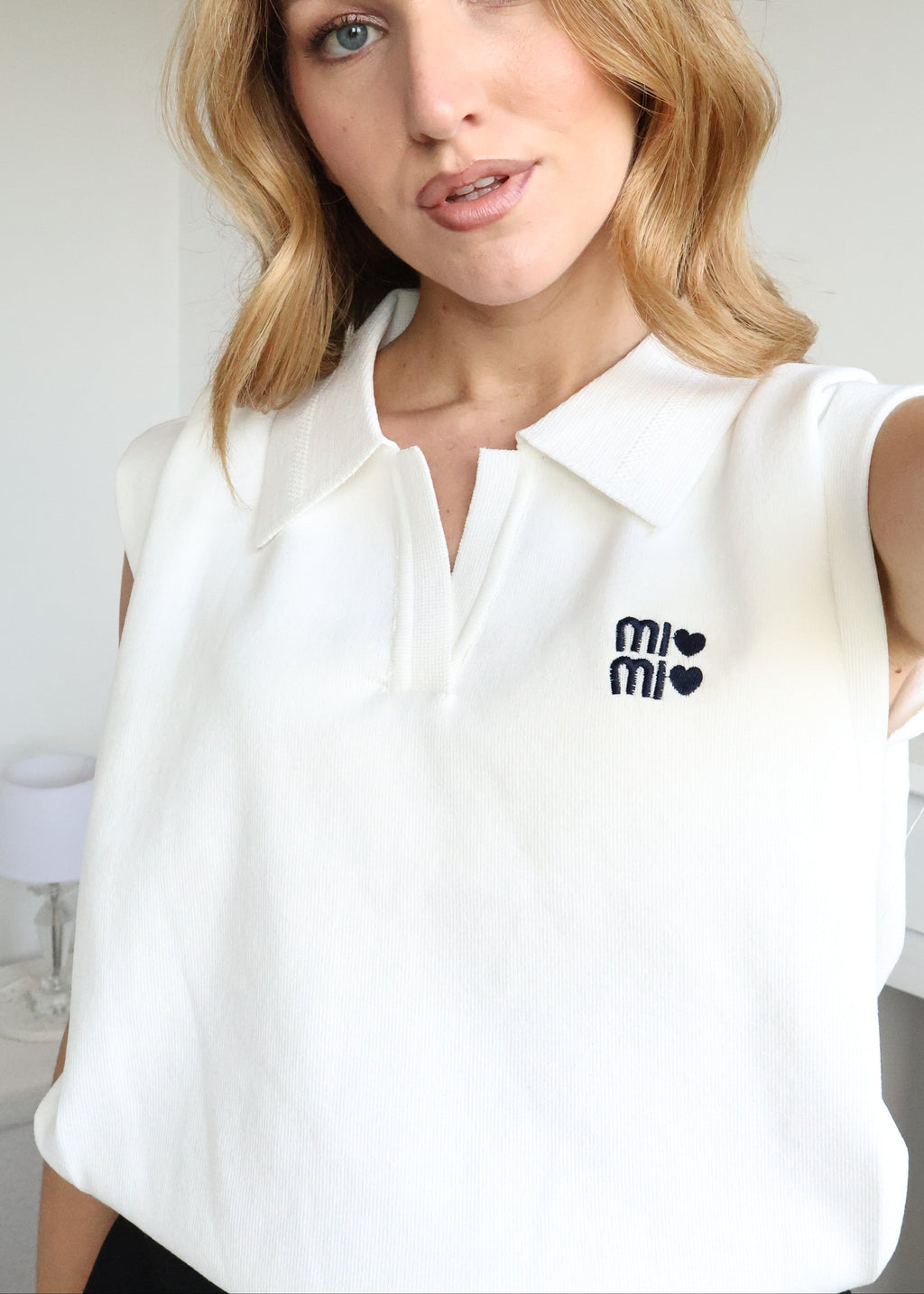 pull sans manche mi💙
