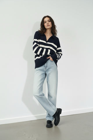 Pull marinière