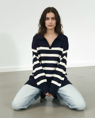 Pull marinière