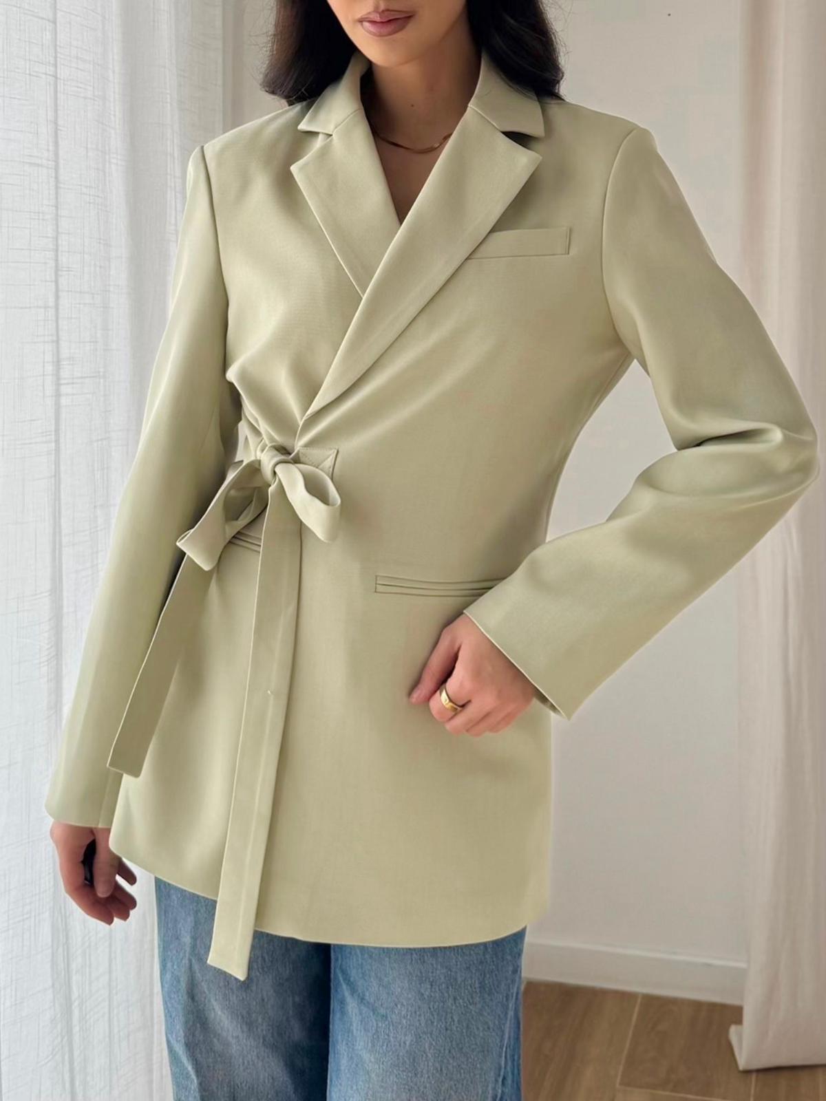 Blazer Croisé Noué