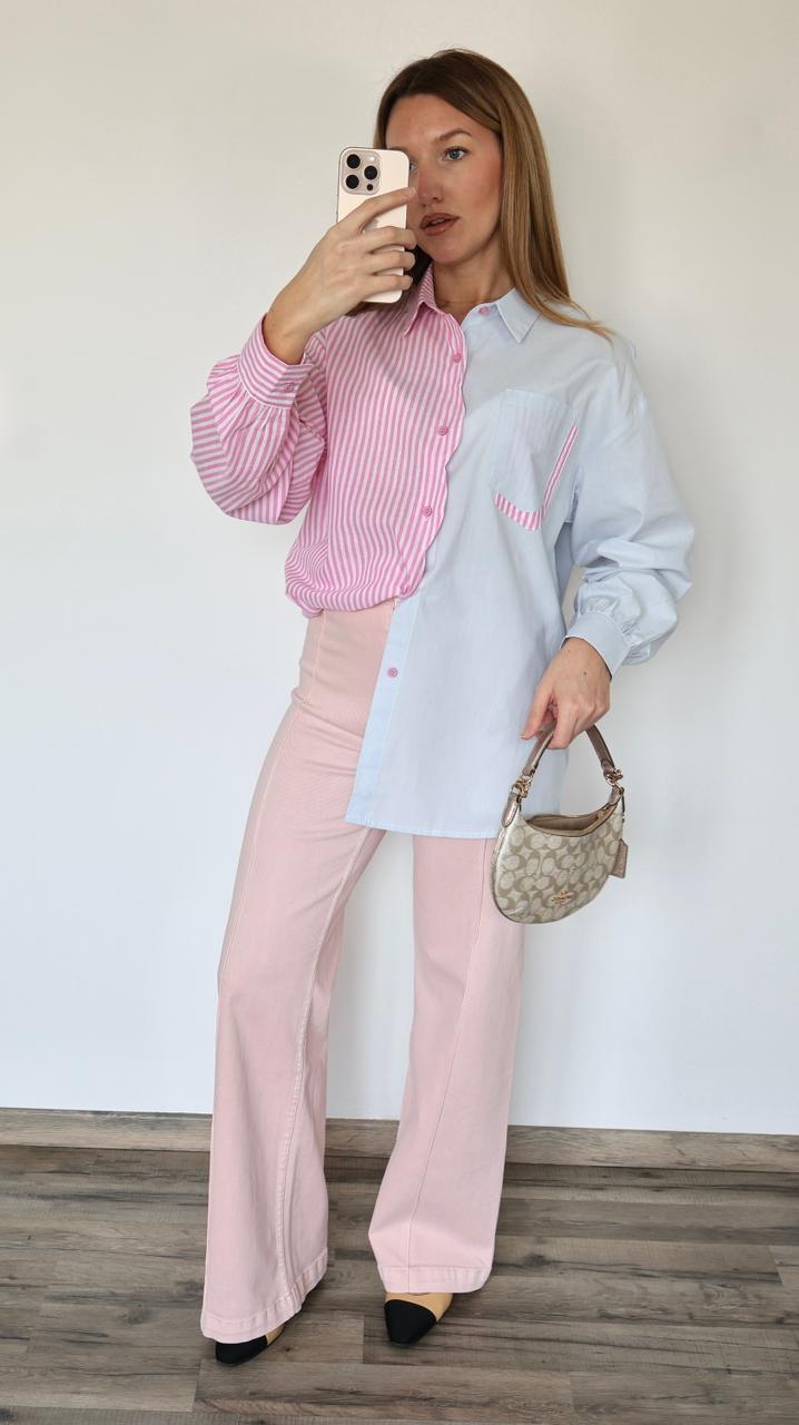 Chemise Bicolore