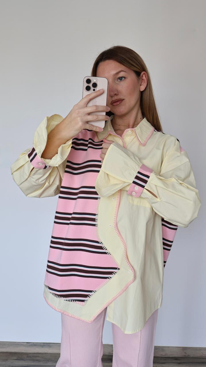 Chemise Patchwork Artisanale