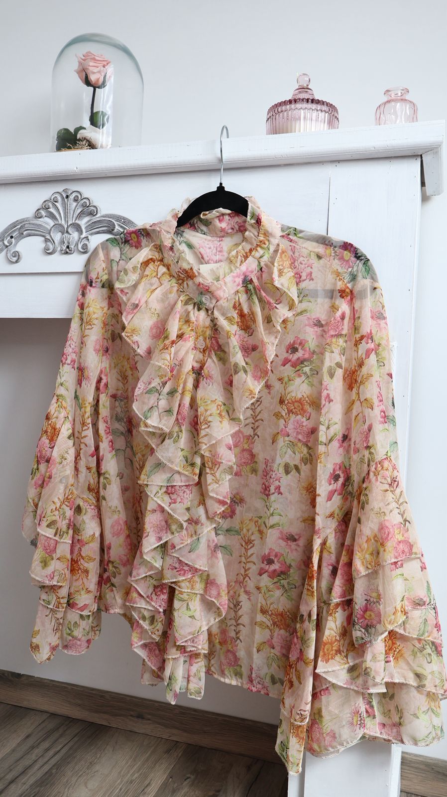 La Blouse "Jardin d'Iris"