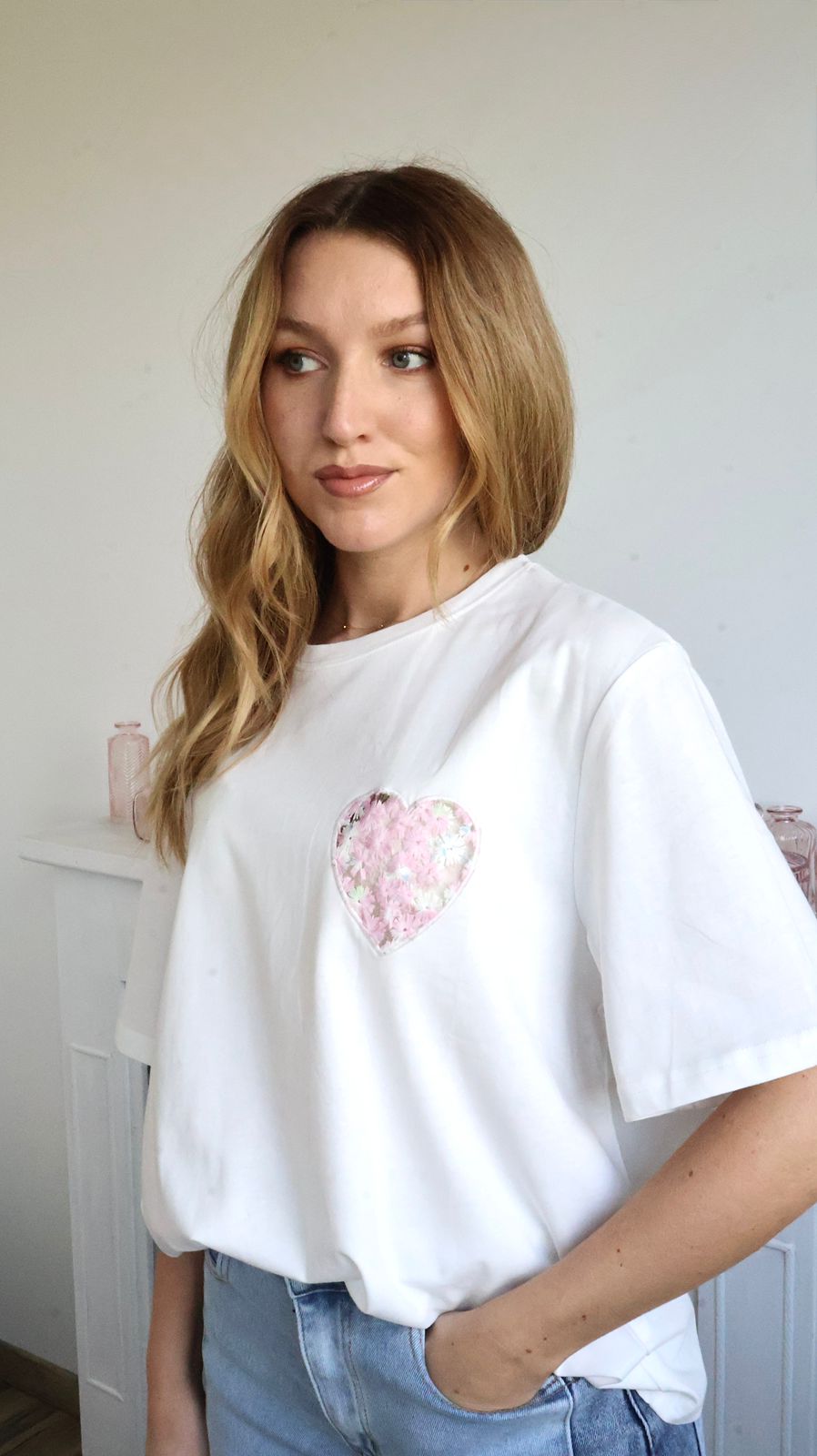 T-shirt Oversize amour