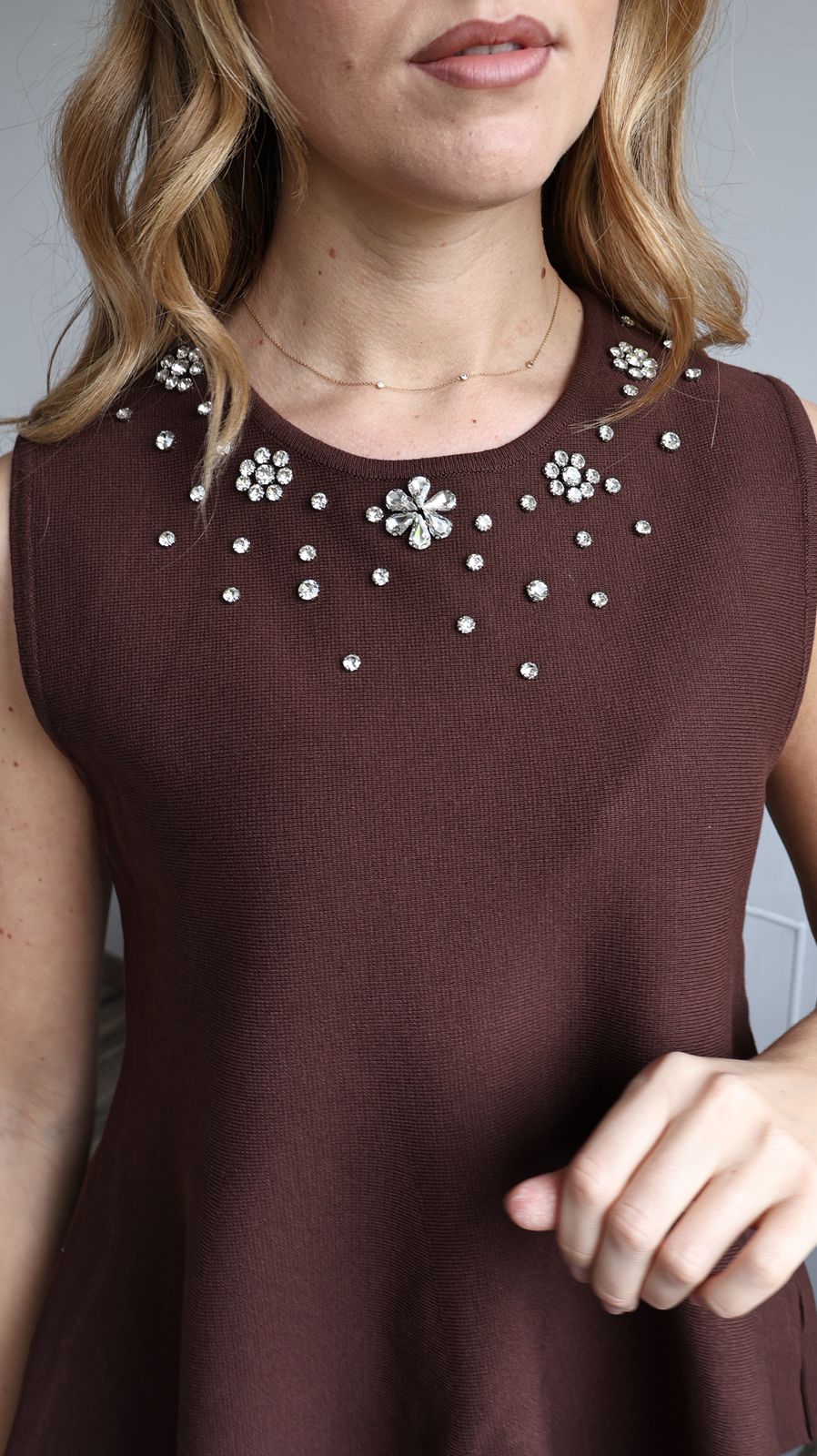 Top Peplum Bijou