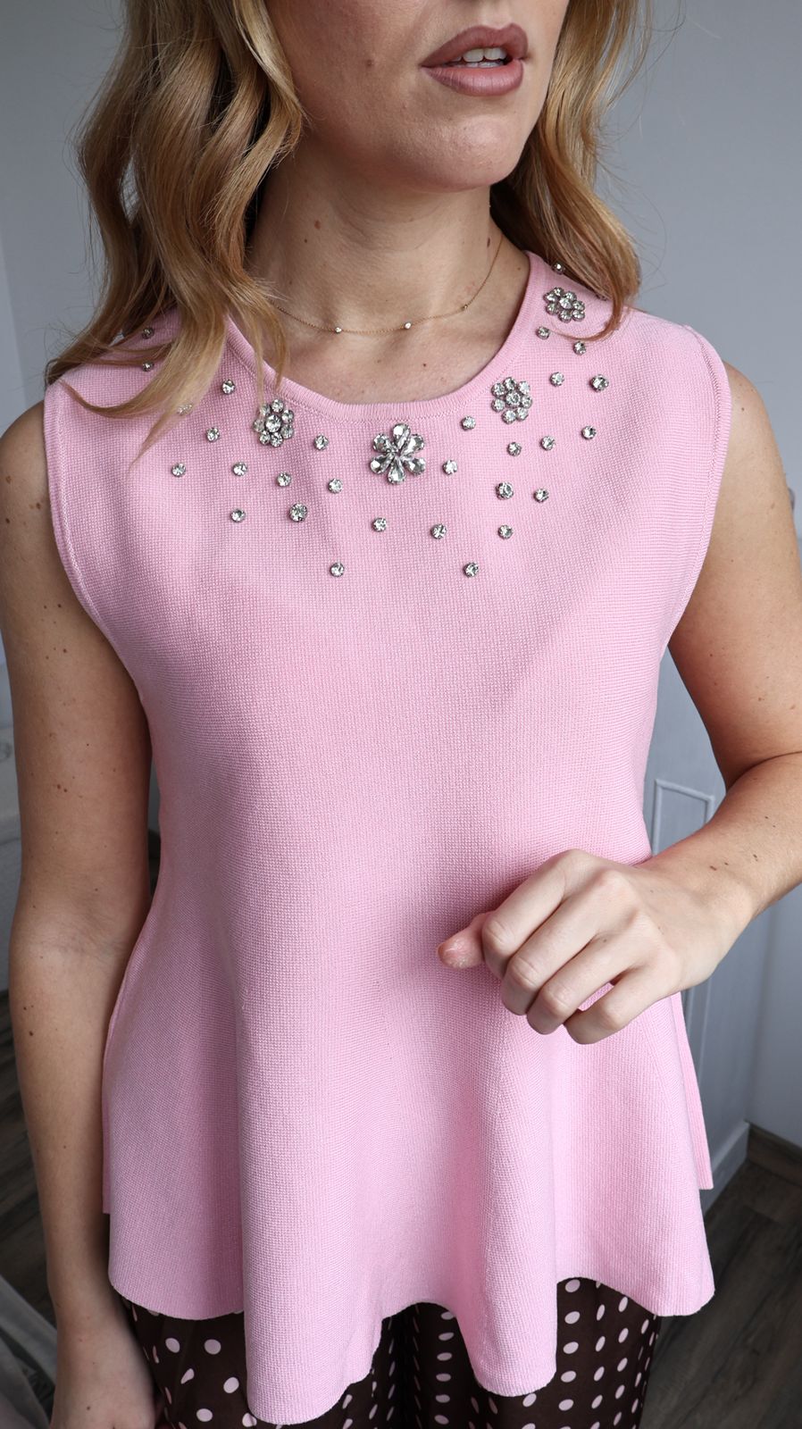 Top Peplum Bijou