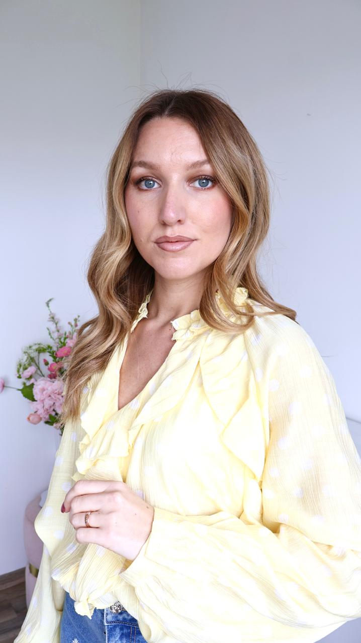 Blouse "Soline" à Volants