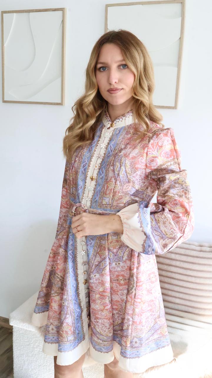 Robe Courte "Florence" Imprimé