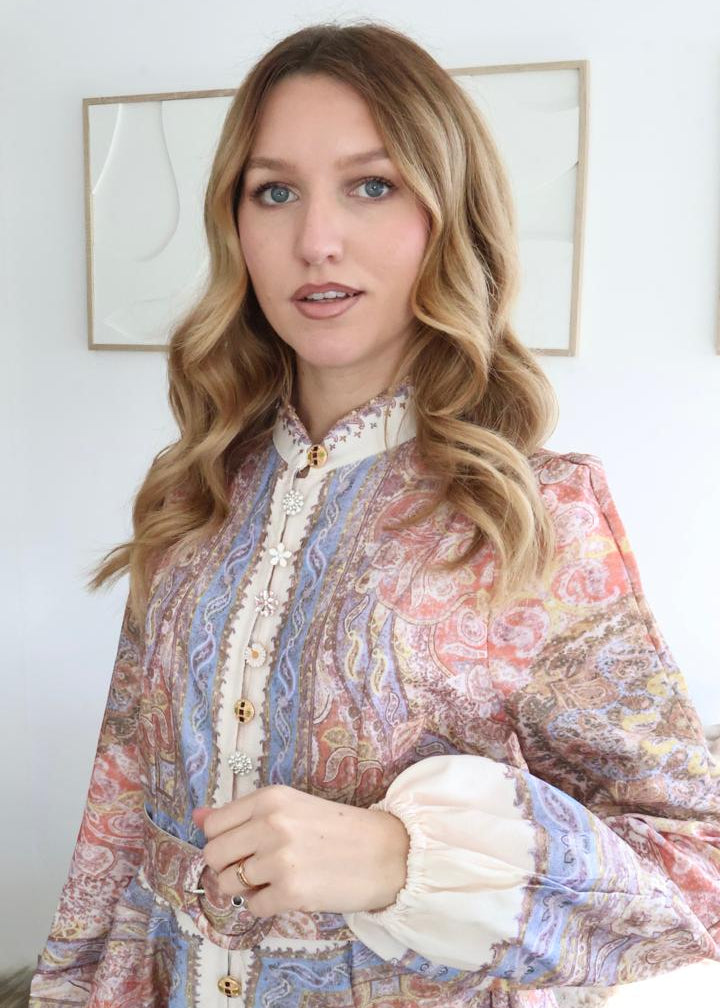Robe Courte "Florence" Imprimé