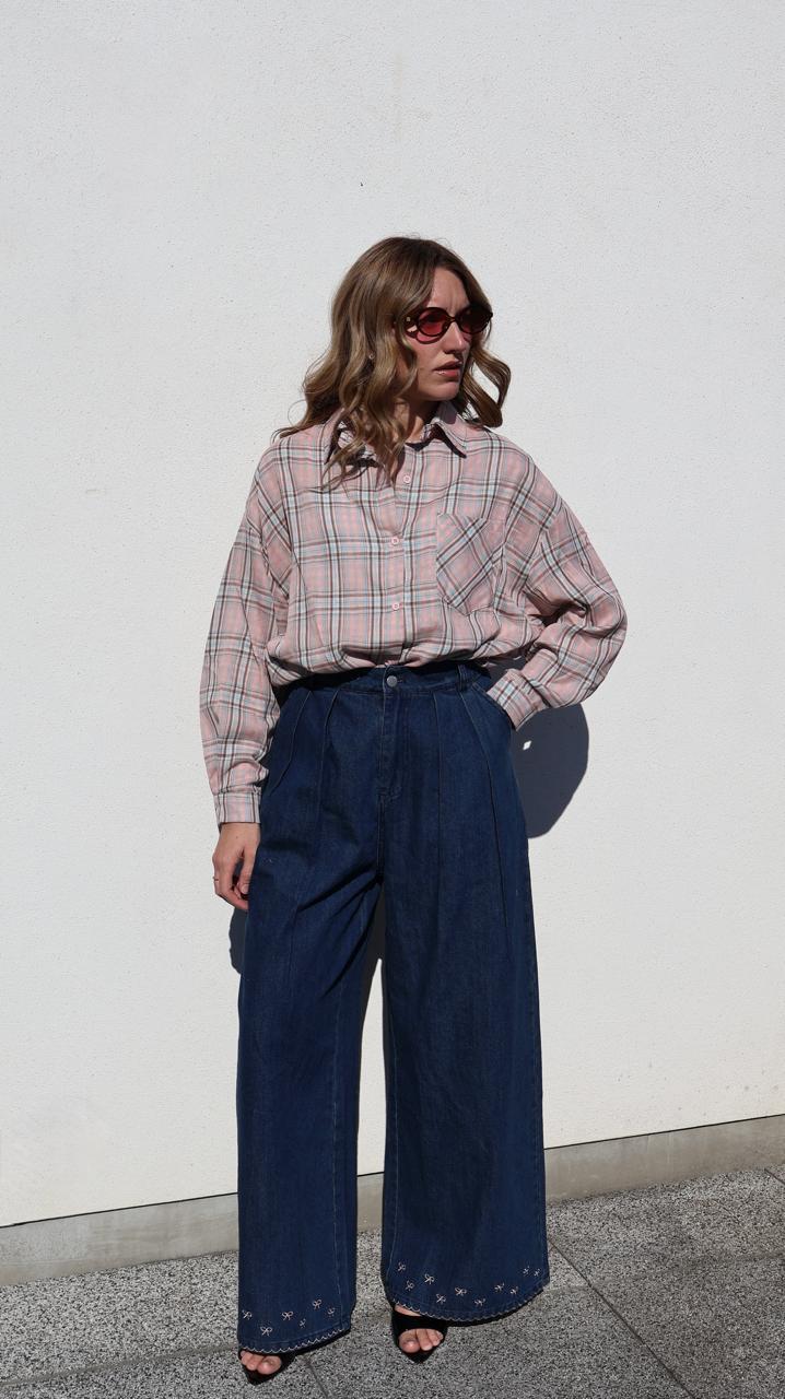 Chemise Oversize à Carreaux