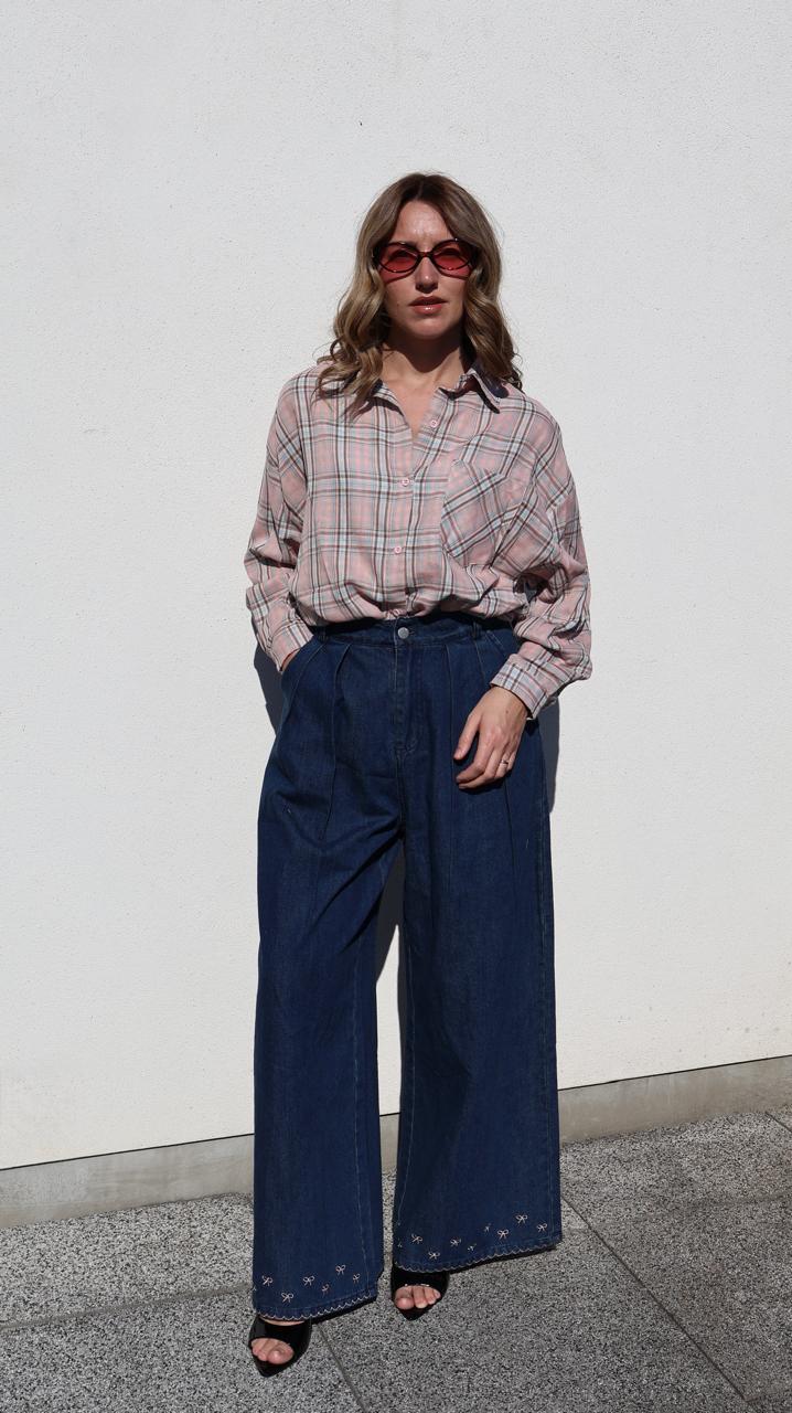 Chemise Oversize à Carreaux