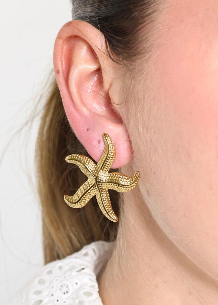Boucles d'Oreilles étoile de mer