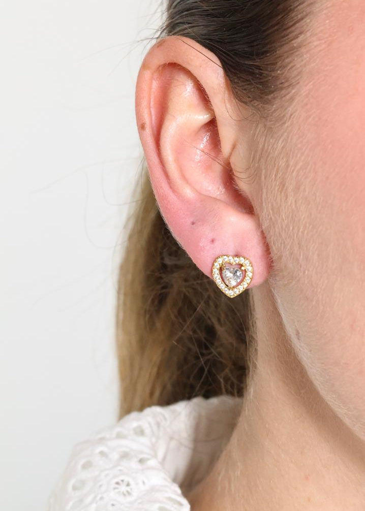 Puces d'Oreilles Cœur Éternel