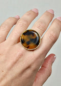Bague Médallion Écaille