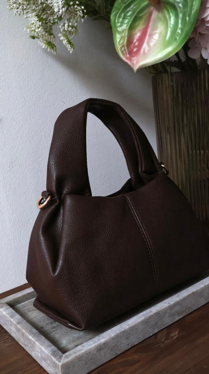 Sac à Main Puffy - Chocolat