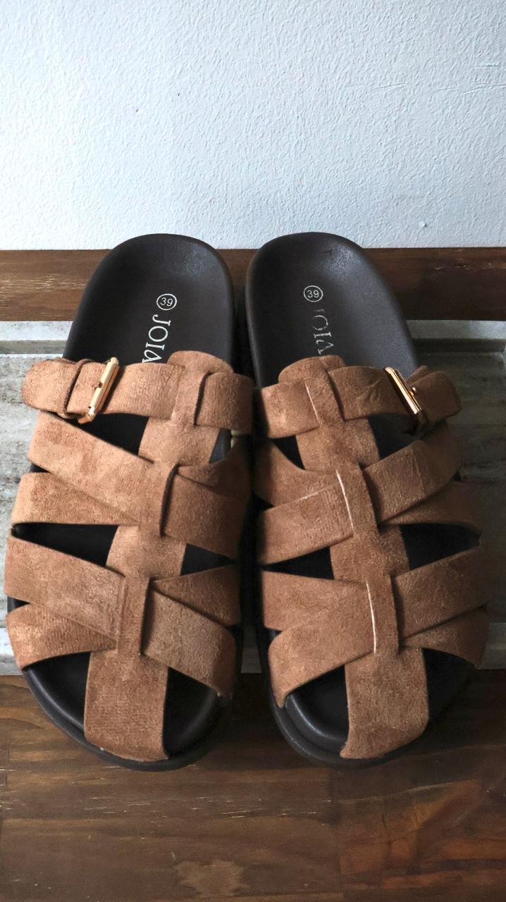 Mules ROSAS en camel