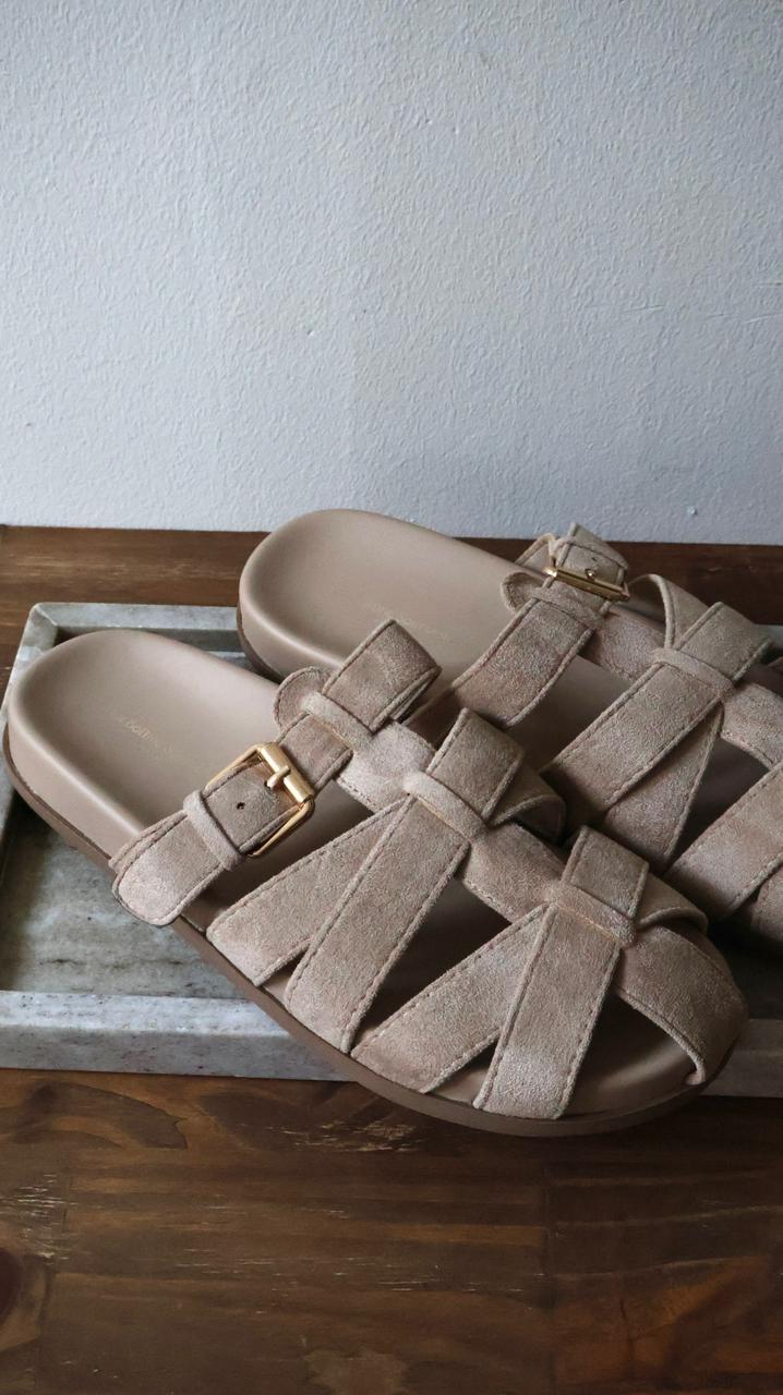 Mules ROSAS beige