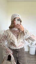 Blouse LAURE en beige