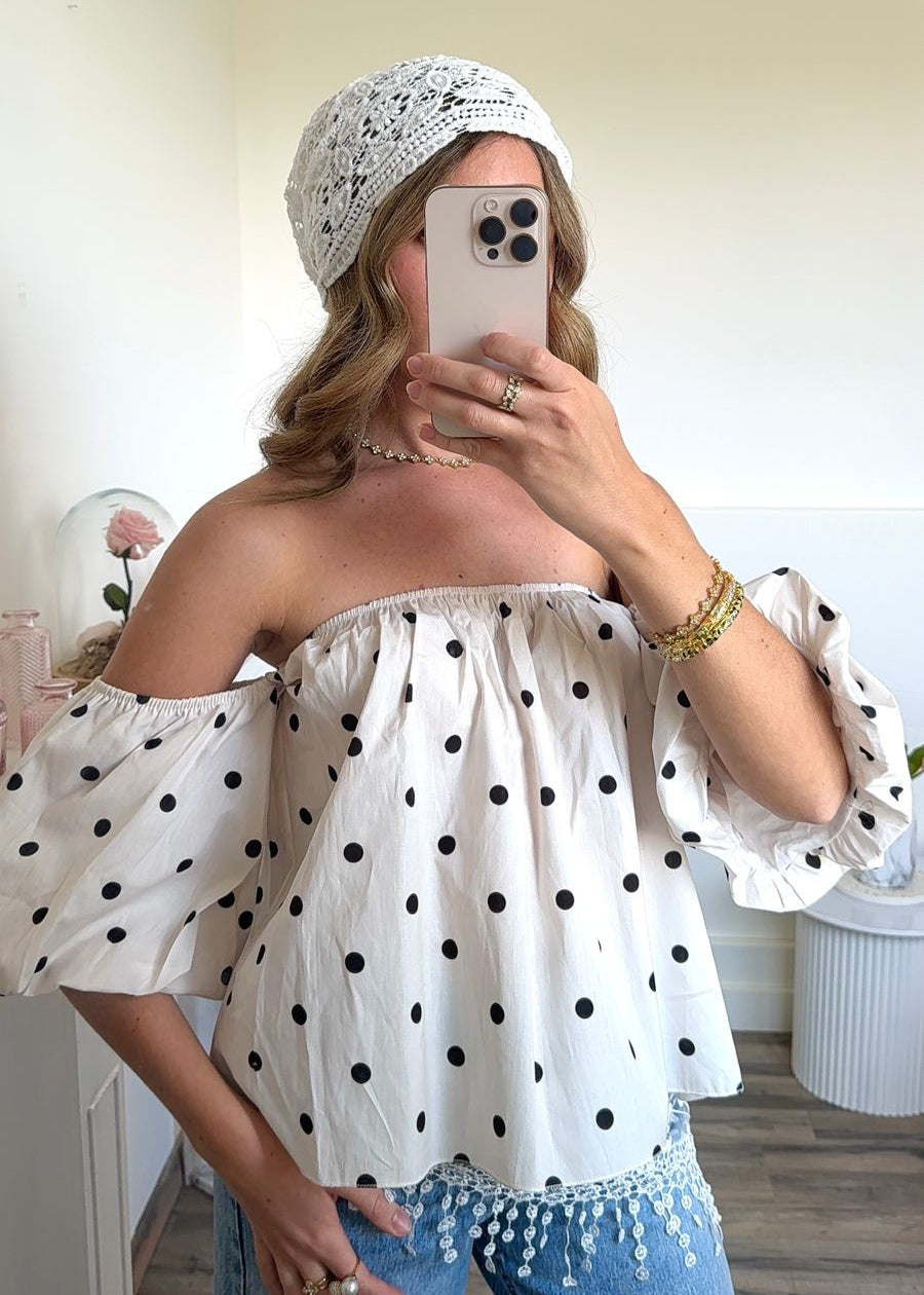BLOUSE SOLANN blanche