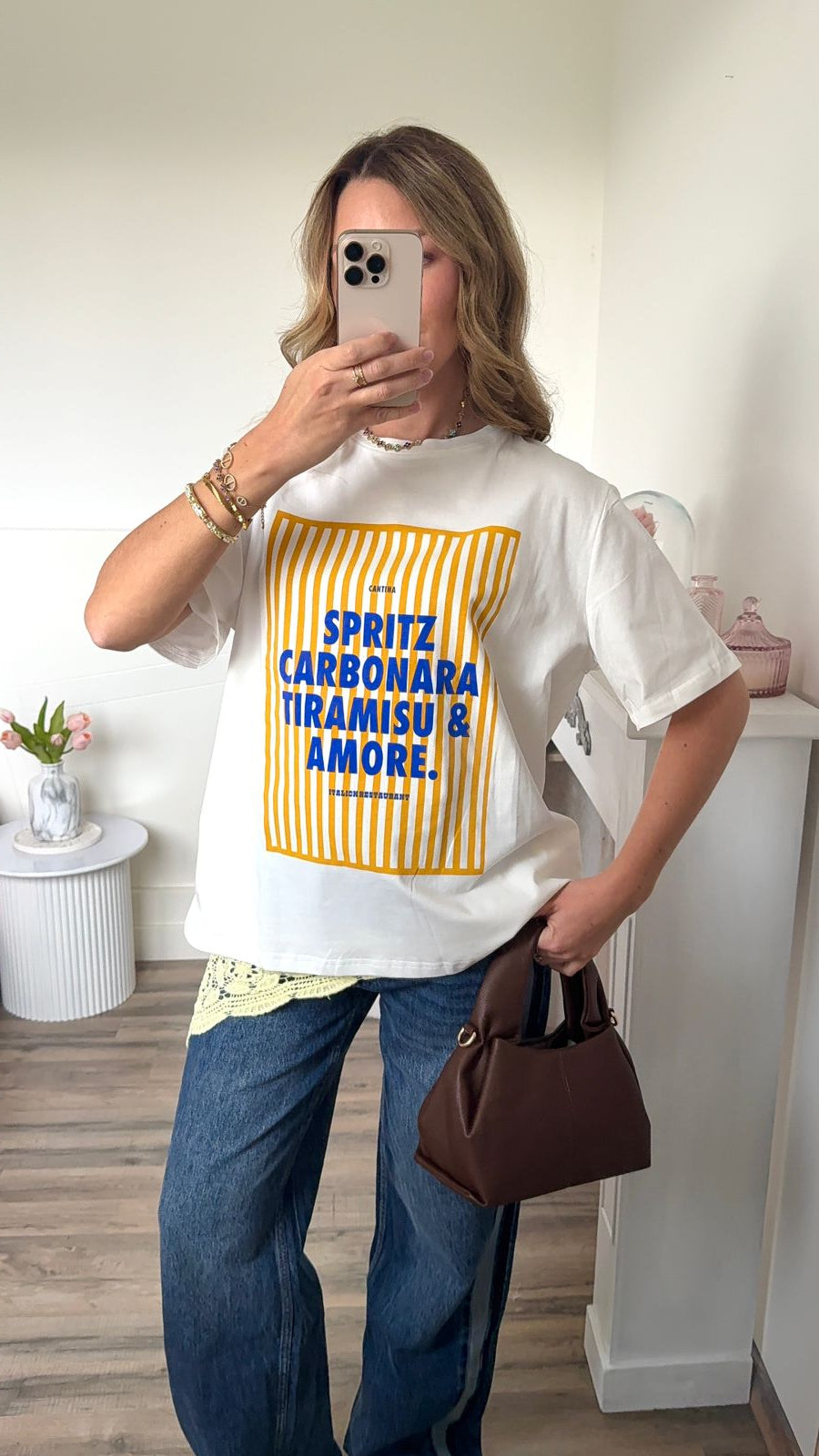 T-shirt Graphique "Dolce Vita"
