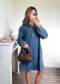 Robe Courte "Azur Bohème"