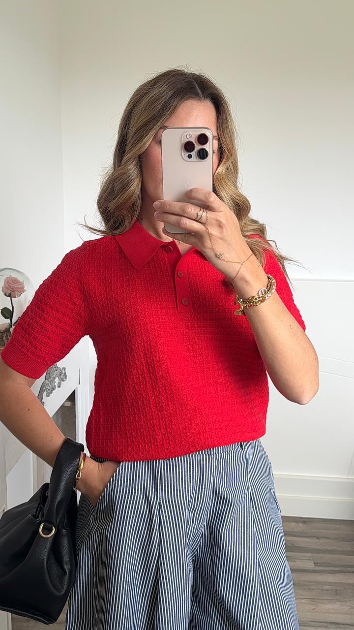 Polo  - Rouge