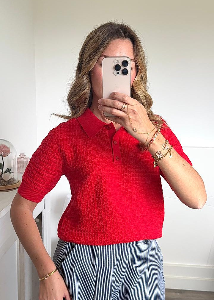 Polo  - Rouge