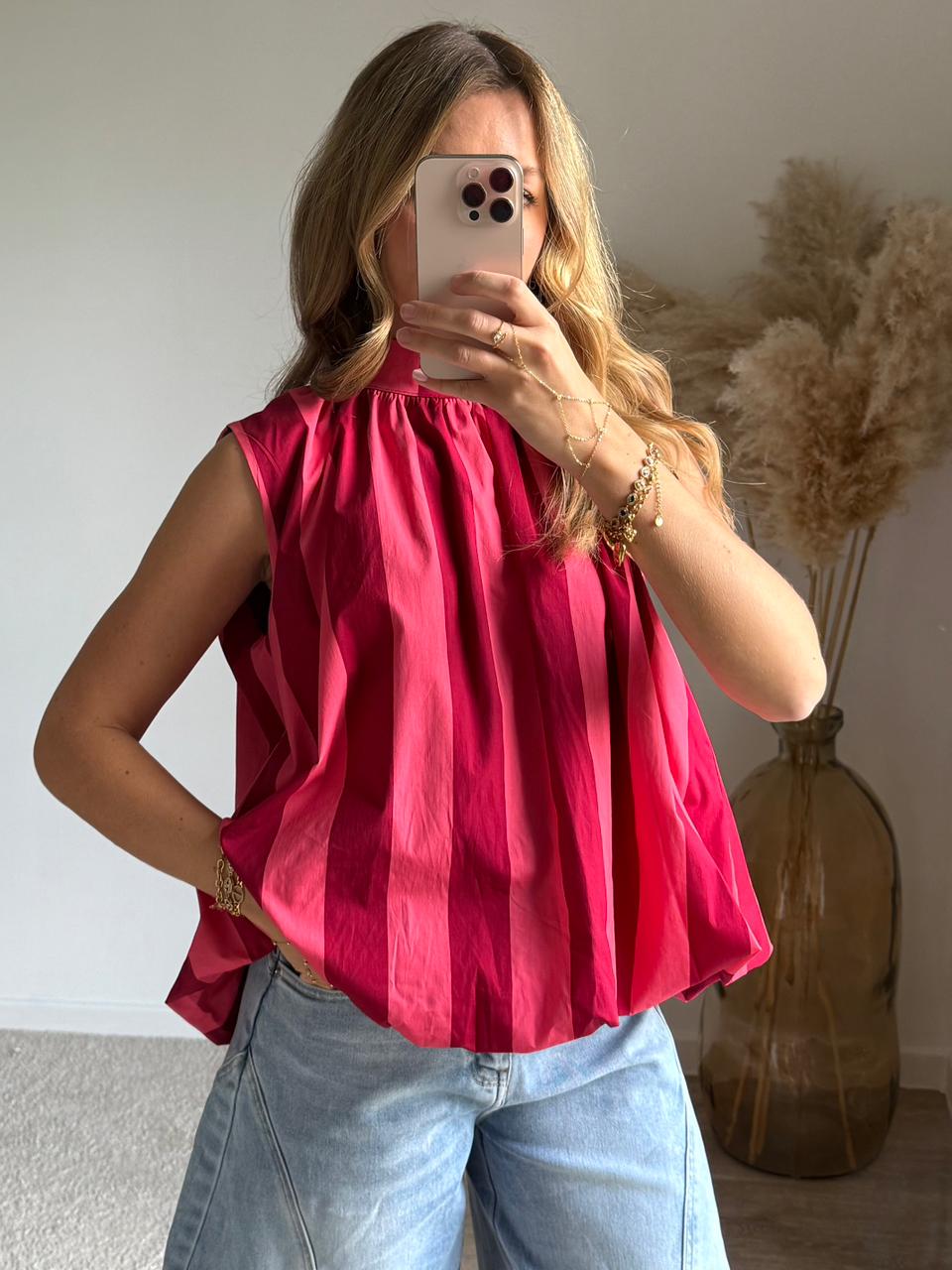 TOP MELISSA- Rose