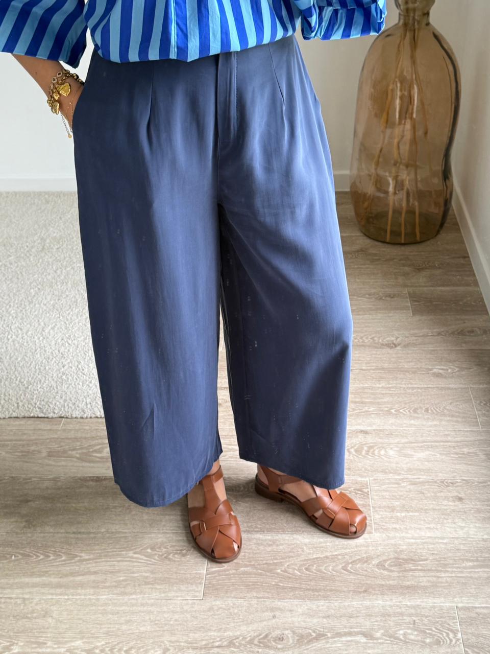 Pantalon Chloé- Bleu
