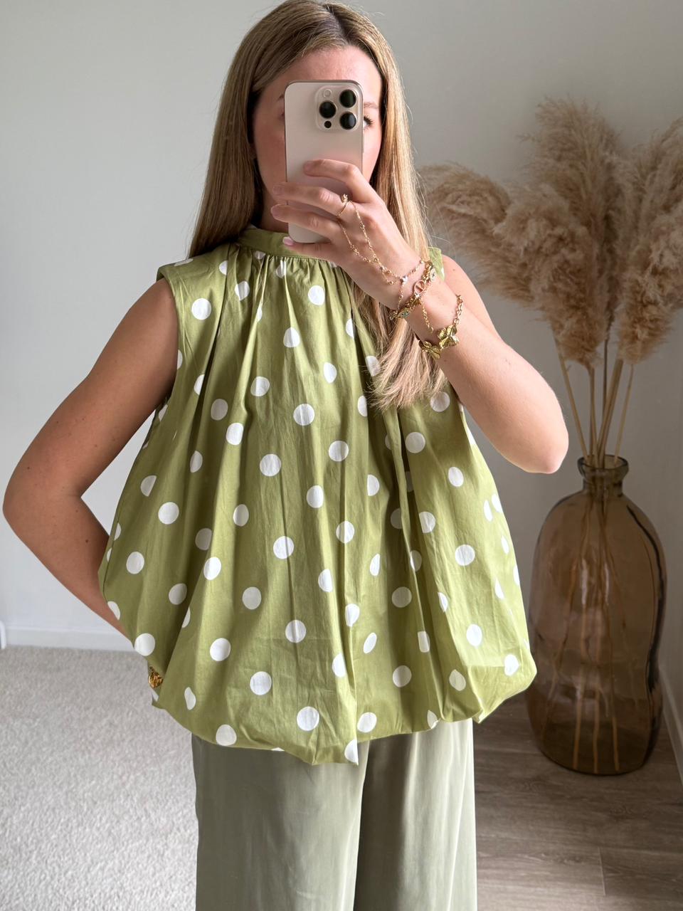 TOP MELISSA- Vert