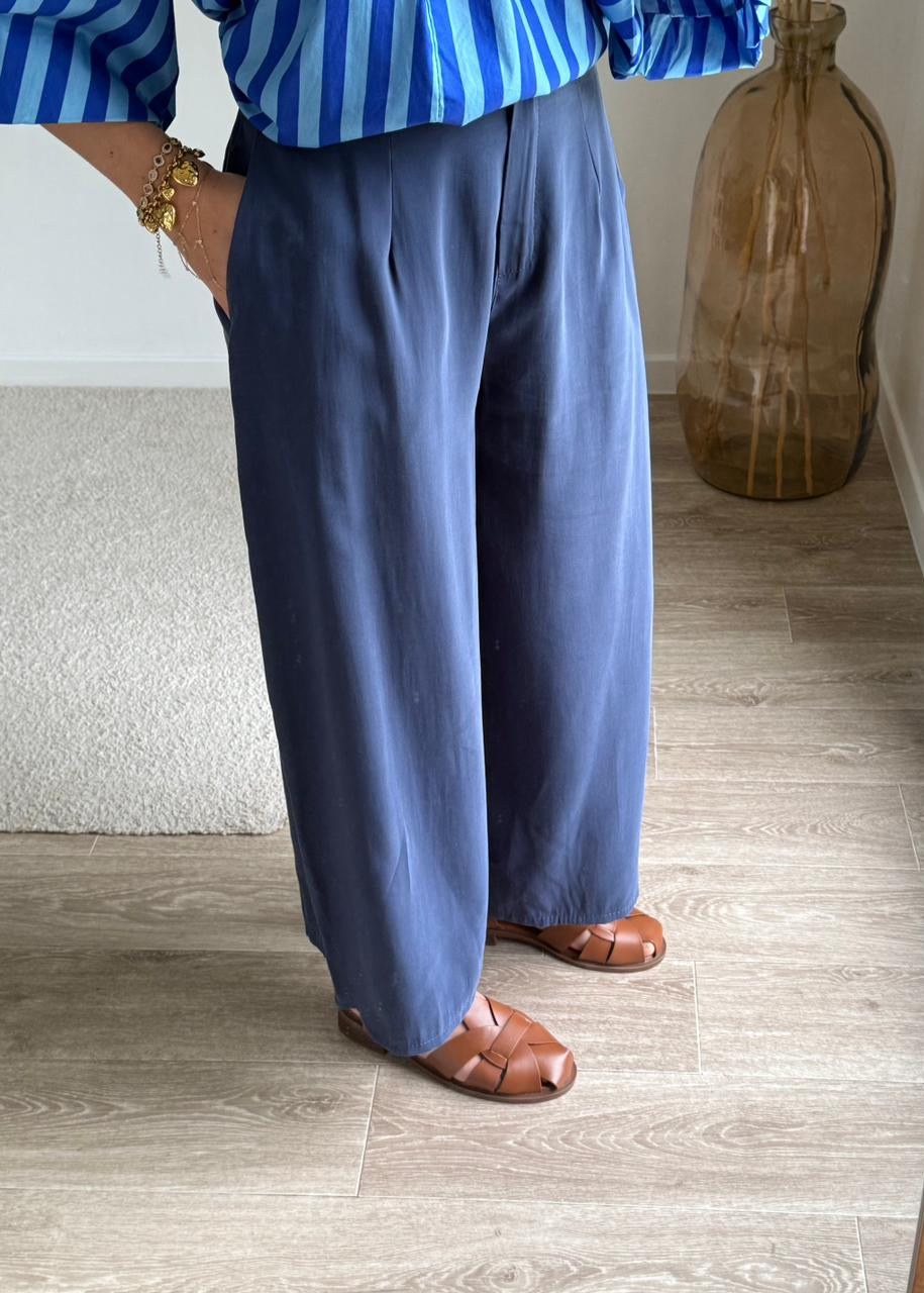 Pantalon Chloé- Bleu