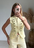 Top Antoinette - Jaune