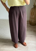 Pantalon Chloé- Chocolat