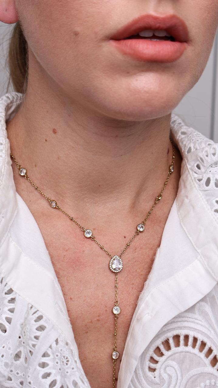 Collier y amaya doré