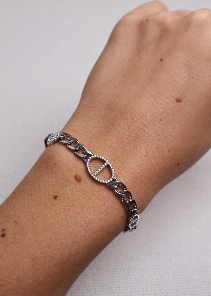Bracelet Gourmette Maillon Iconique – Argent