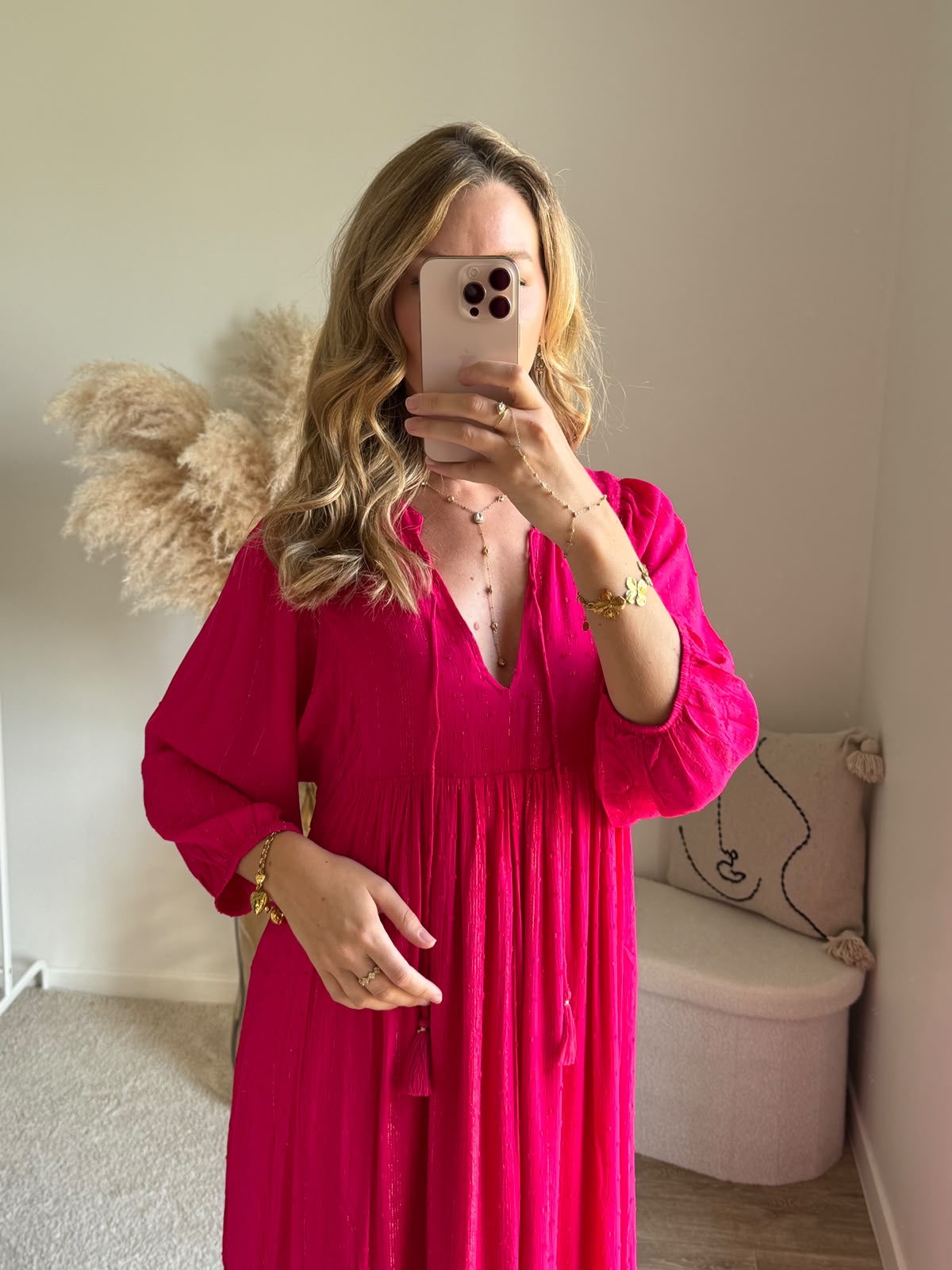 Robe ranny- Rose