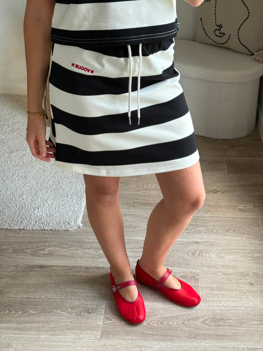 Ensemble en Maille Marinière "Vogue"
