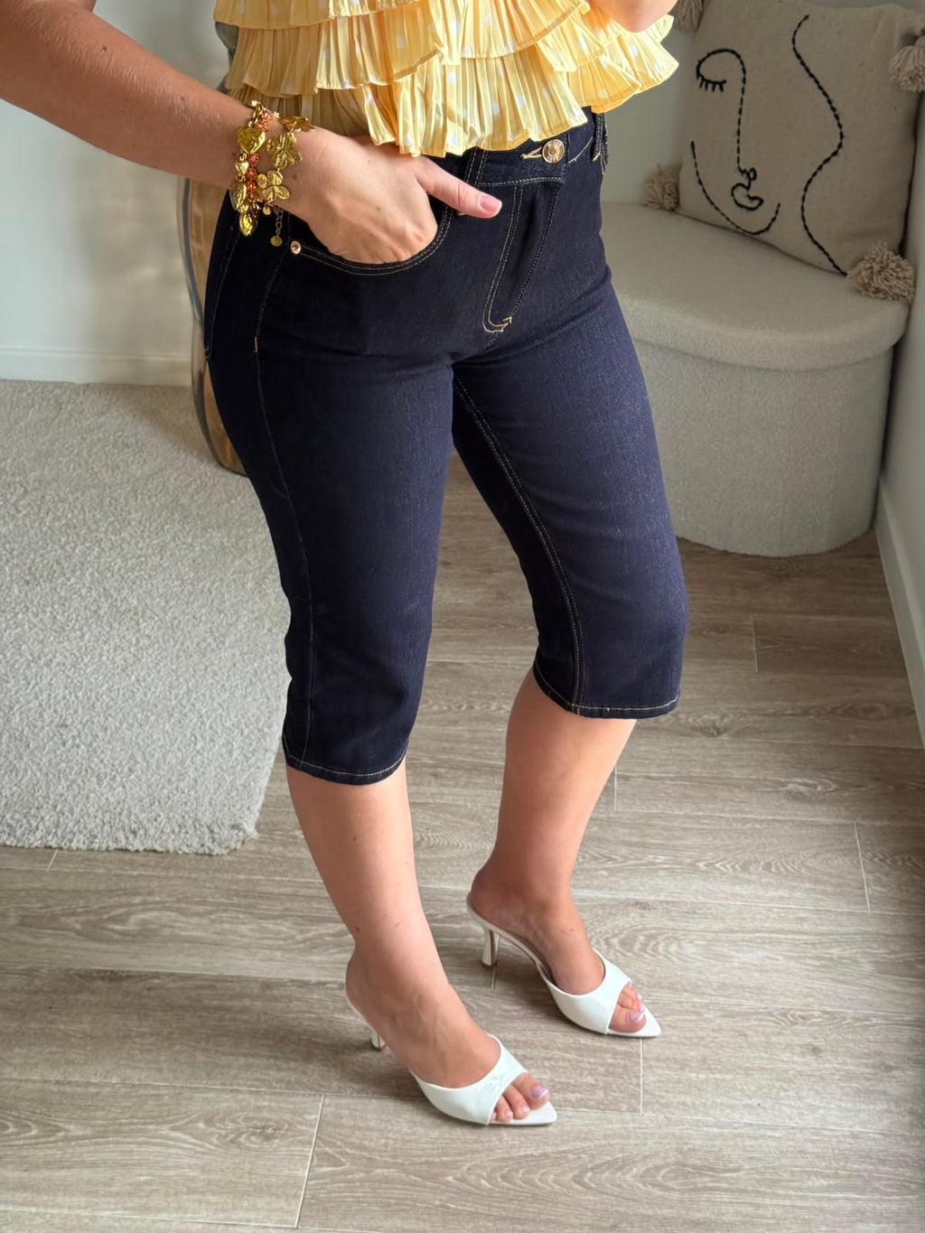 CAPRI denim bleu brut