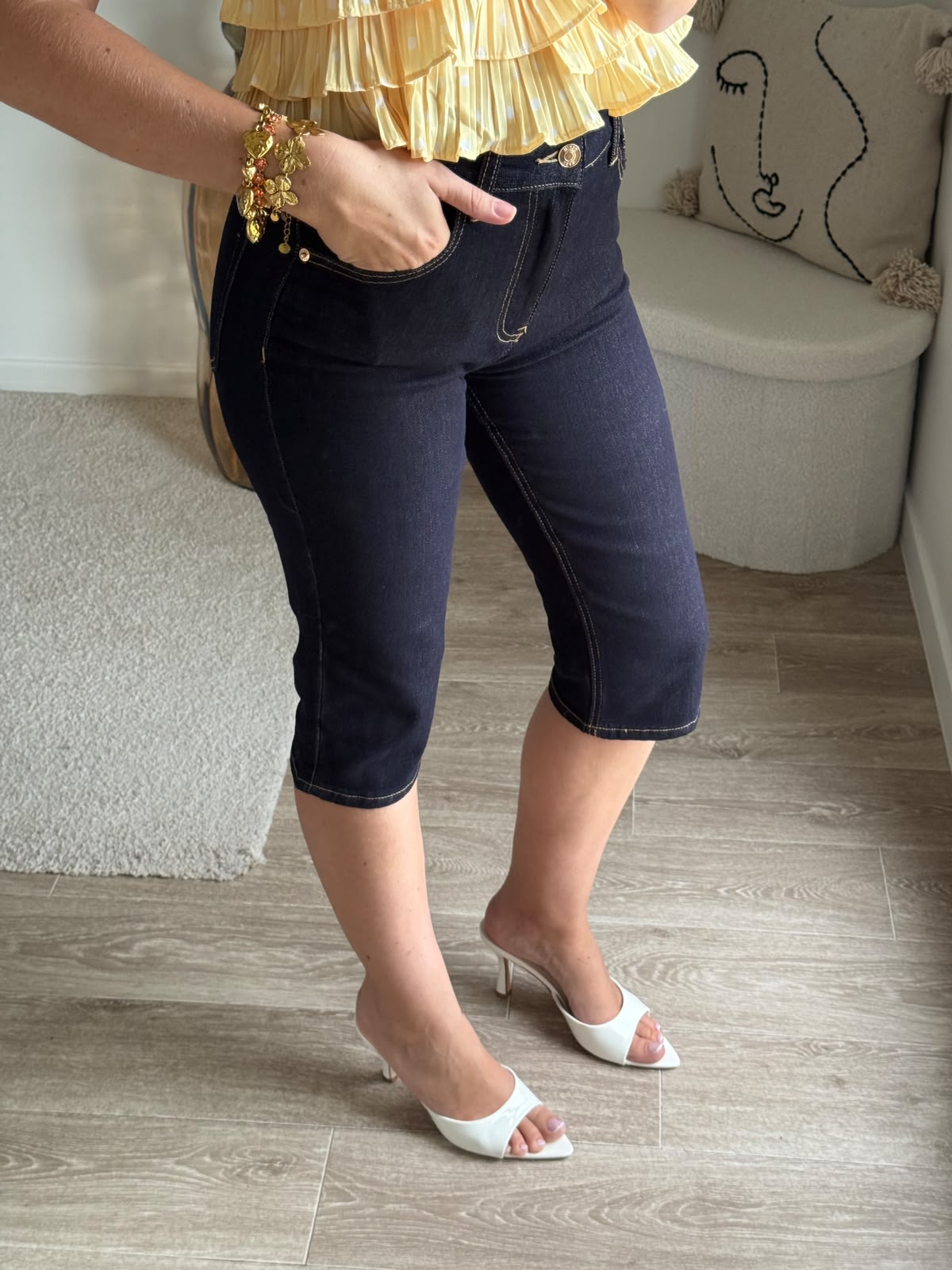 CAPRI denim bleu brut
