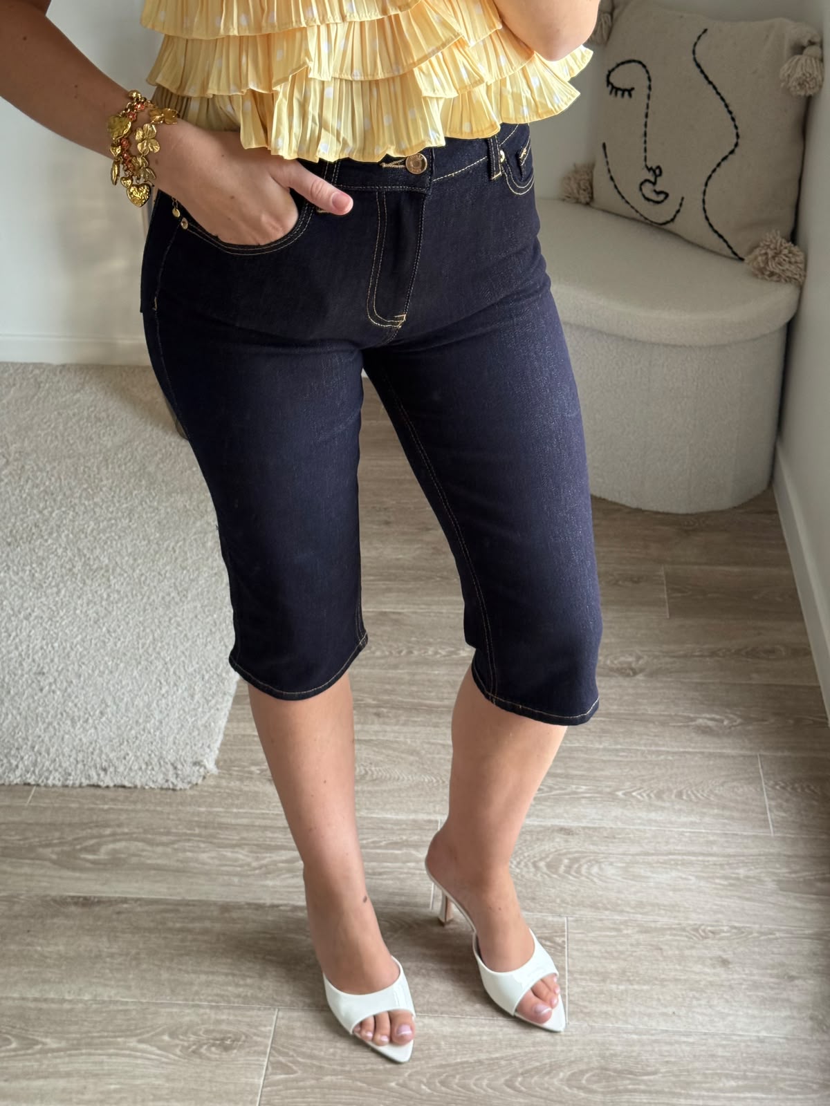CAPRI denim bleu brut