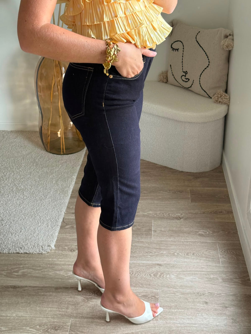 CAPRI denim bleu brut