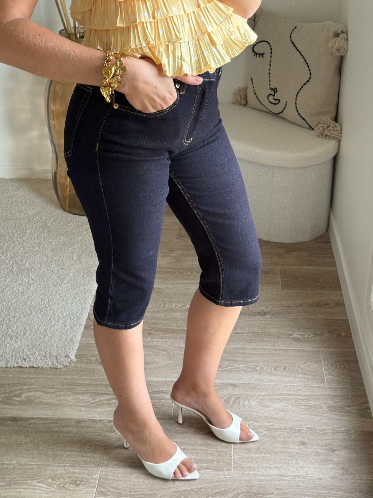 CAPRI denim bleu brut