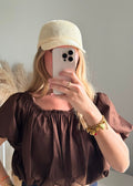 Casquette Laure - Jaune Pastel