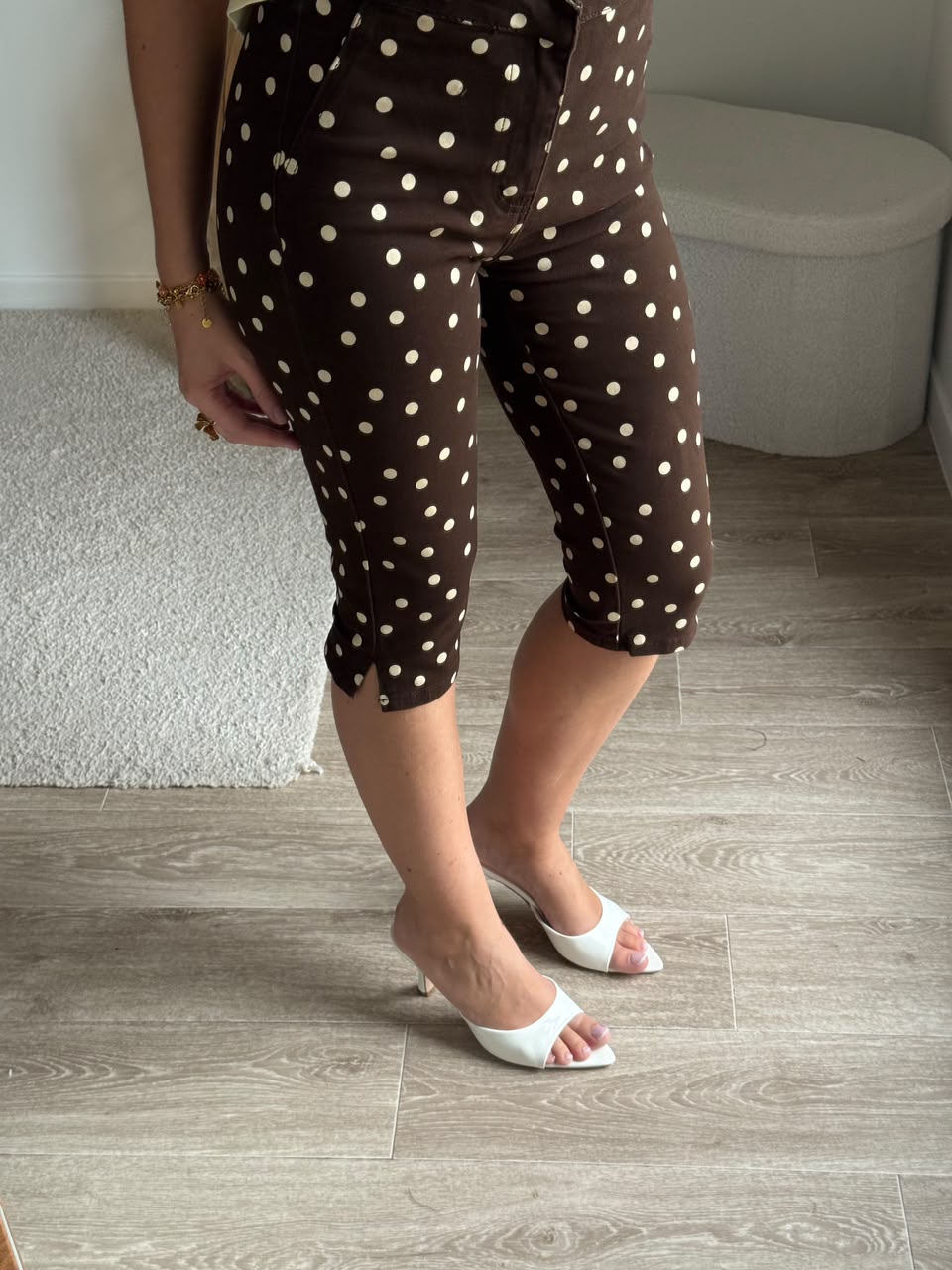 capri a petit pois - Chocolat