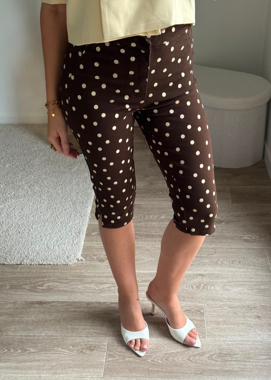 capri a petit pois - Chocolat