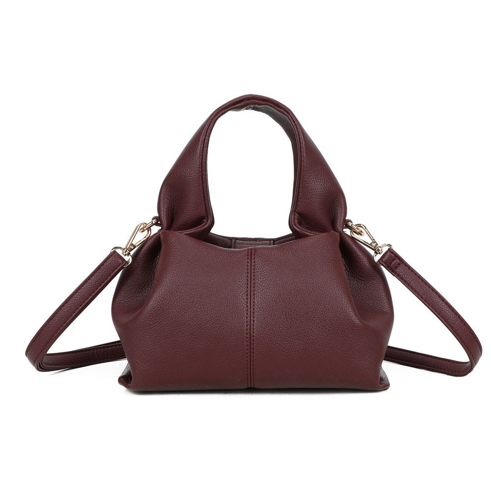 MINI SAC ÉPAULE burgundy