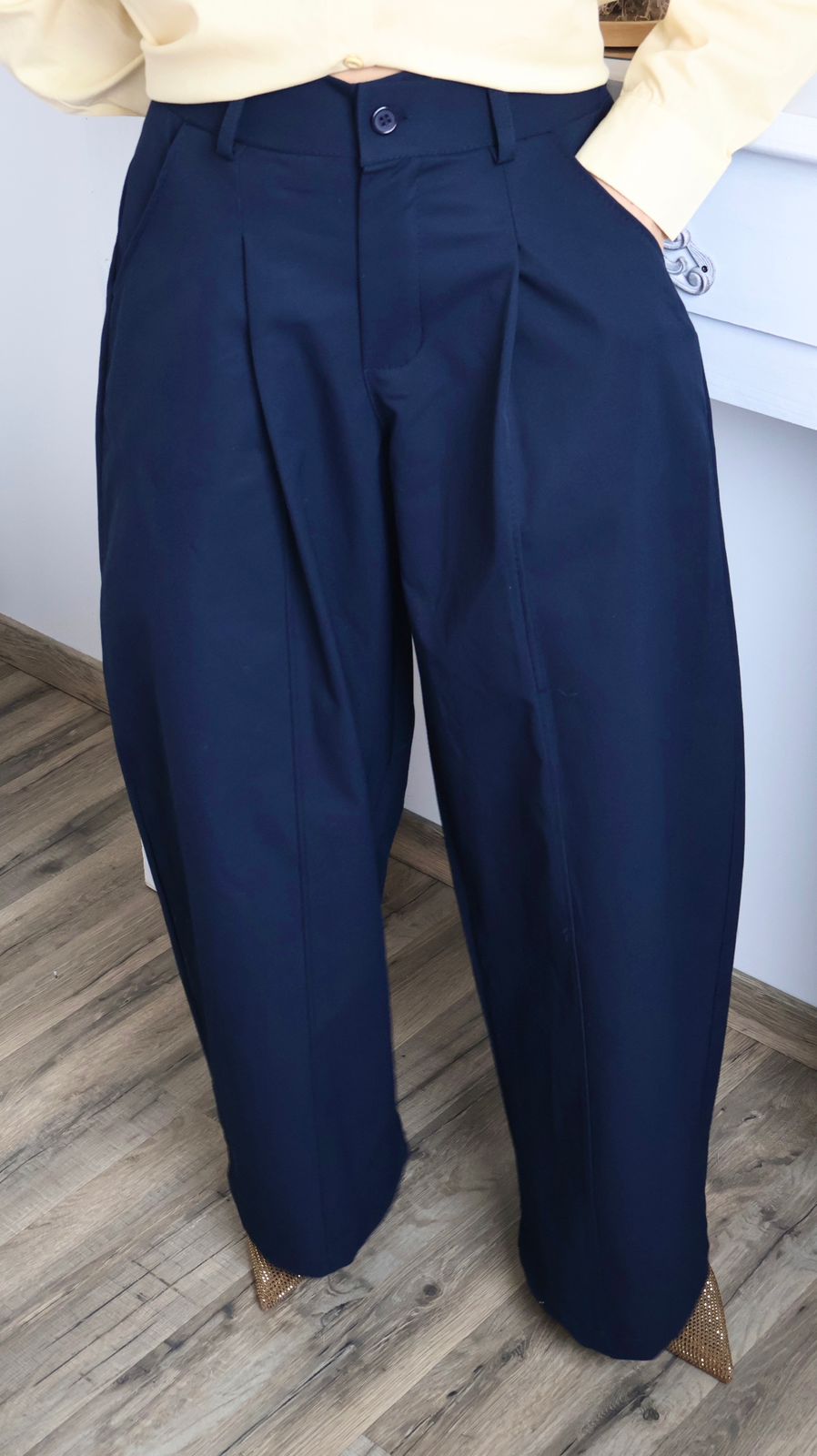 Pantalon Balloon à Volume Sculptural