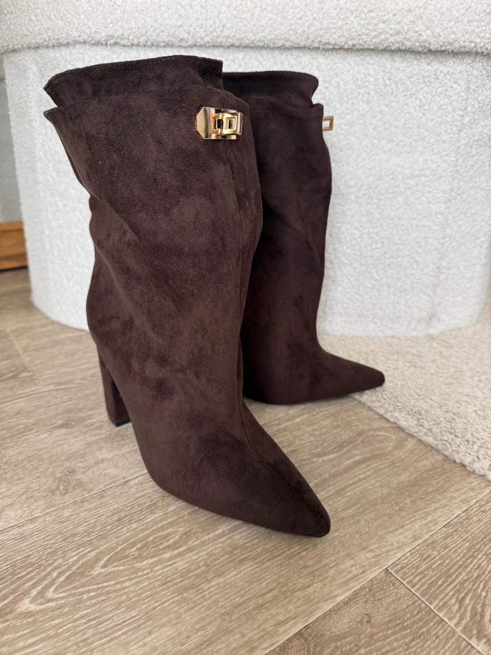 Bottines chelsea - Chocolat